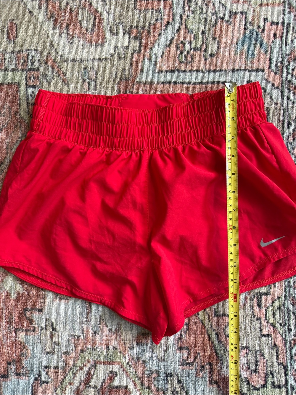 Nike Women's Bright Red Athletic Running Shorts